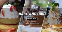 Bake and cake sale Facebook Shared Image template