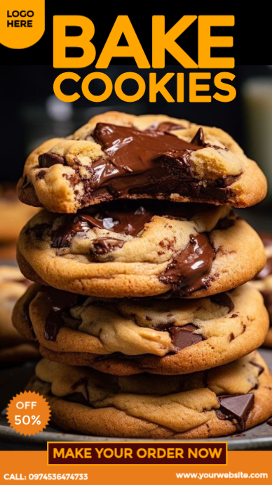 Copy of Bake Cookies Day Ad | PosterMyWall