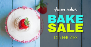 Bake sale ภาพที่แชร์บน Facebook template