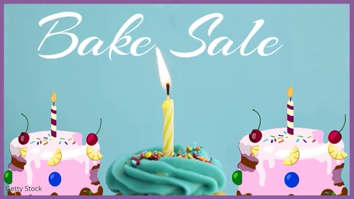 Bake Sale Foto de Portada de Canal de YouTube template