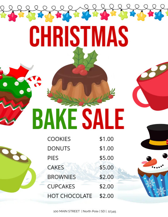 Copy of Bake Sale | PosterMyWall