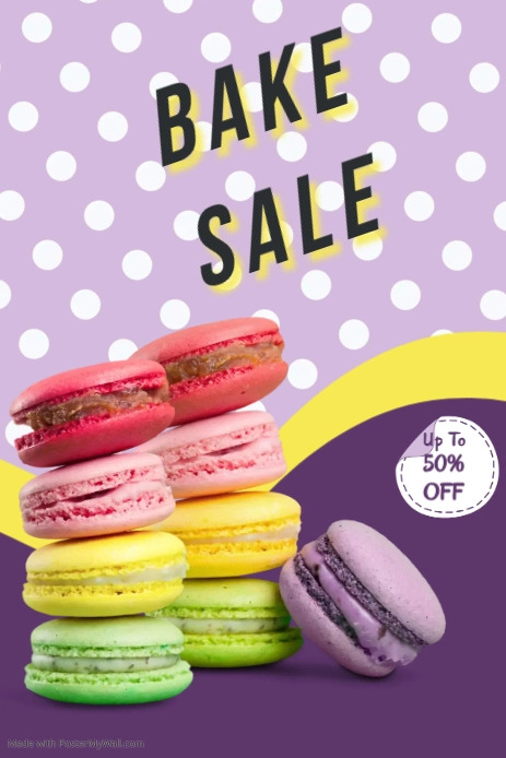 Bake Sale Template PosterMyWall