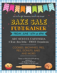 Cake Sale Flyer Template PosterMyWall