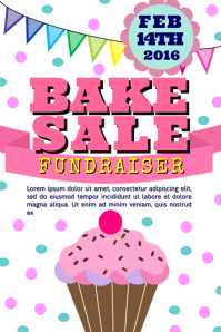 Design Free Bake Sale Flyers Postermywall
