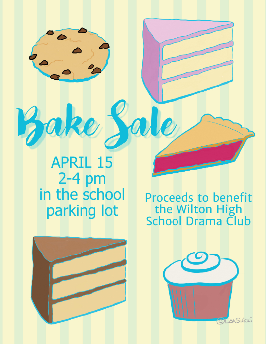 Bake Sale fund raiser template PosterMyWall Bake Sale fund raiser template PosterMyWall