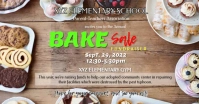 Bake Sale Fundraiser Facebook Shared Image template