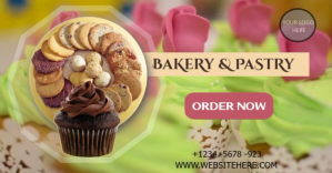 Marrone Bakery and Pastry Promotion Facebook Shared Image Template