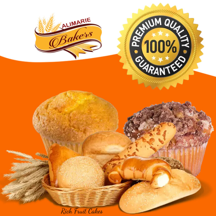 Bakery Instagram Post template