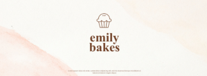 White Bakery Branding Facebook Cover Photo Template