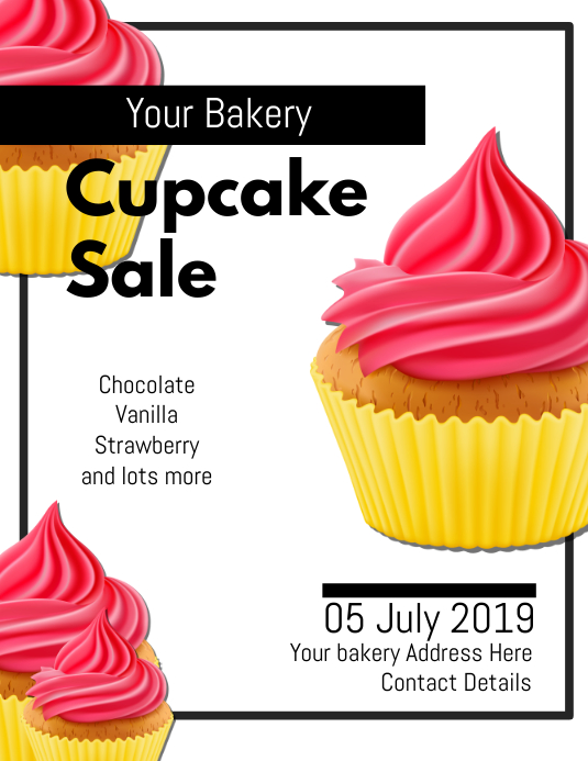 Bakery Flyer Template PosterMyWall