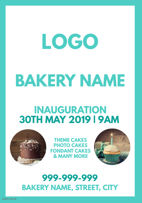 Bakery inaugration Template | PosterMyWall