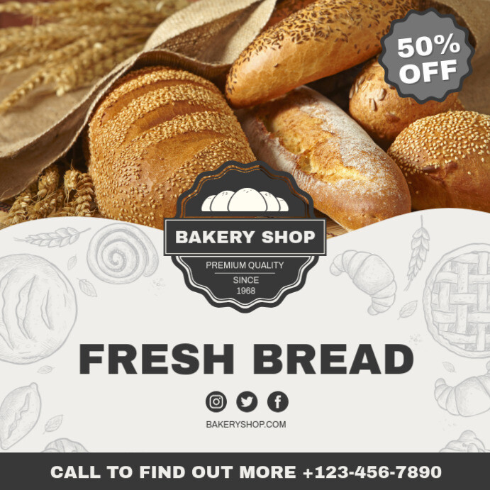 Bakery Post template