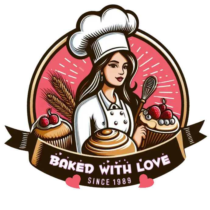 Bakery Shop Logo - Female Pastry Chef Logo Template | PosterMyWall