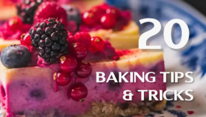 baking tips banner Header Blog template