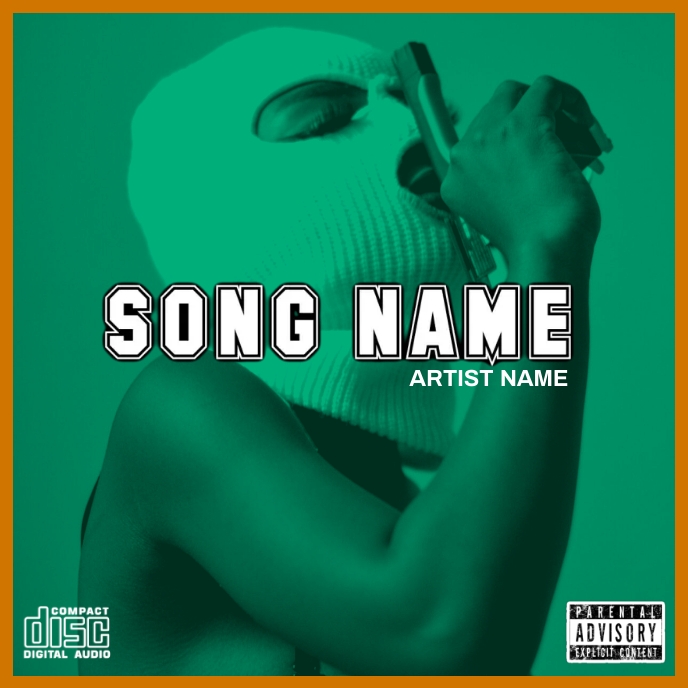 Balaclava album cover template