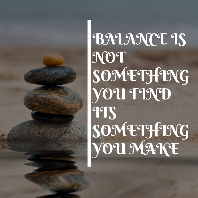 Balance Template | PosterMyWall