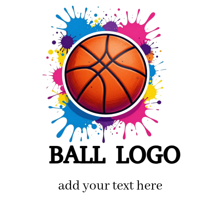 White Ball Logo Logos Template | PosterMyWall