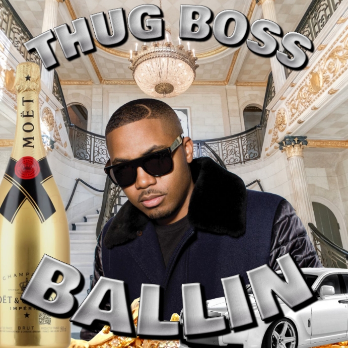 BALLER RAP ALBUM COVER TEMPLATE PosterMyWall