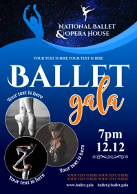 BALLET POSTER A4 template