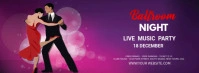 Ballroom Dancing Facebook Cover Photo template