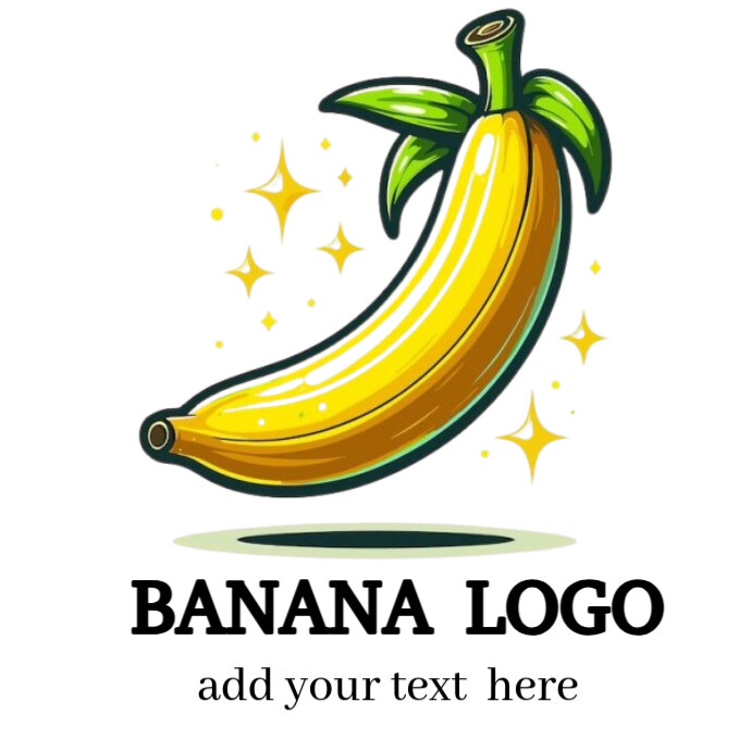 BANANA LOGO template