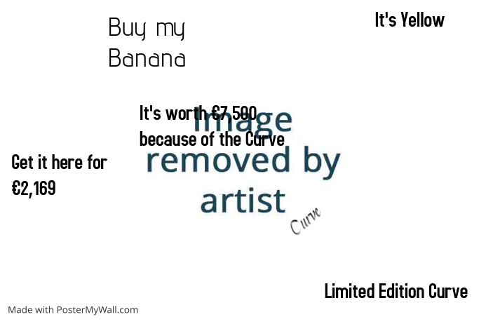 banana template postermywall