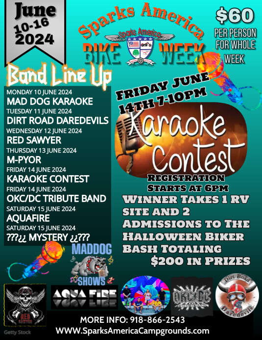 Band Line up Template PosterMyWall