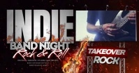 Band Night Facebook Shared Image template