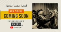 Band Single Coming Soon Facebook Post Image template