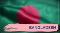 Bangladesh Animated Flag | Video Flag Present Presentation (16:9) template