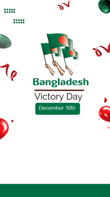 bangladesh victory day WhatsApp Status template