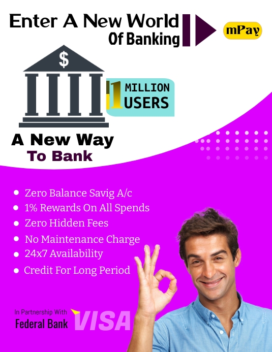 bank ad Template | PosterMyWall