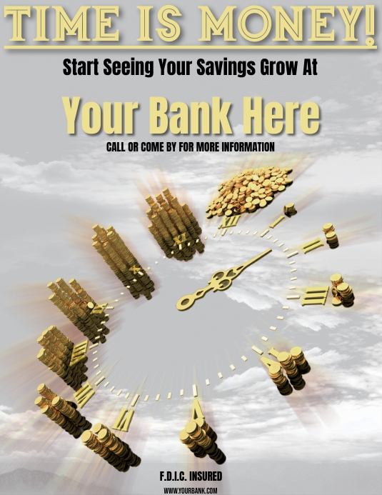 Bank Note Flyer BANK FLYER Template | PosterMyWall