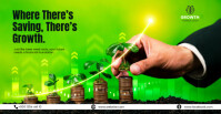 bank investment Facebook Event Cover template