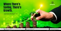bank investment Facebook Event Cover template