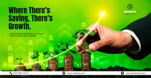 bank investment Facebook Event Cover template