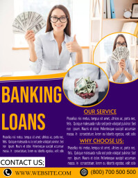 Bank Note Flyer Bank Loan Flyer Template | PosterMyWall