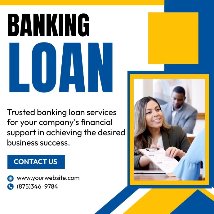Plantilla de Banking Loan | PosterMyWall