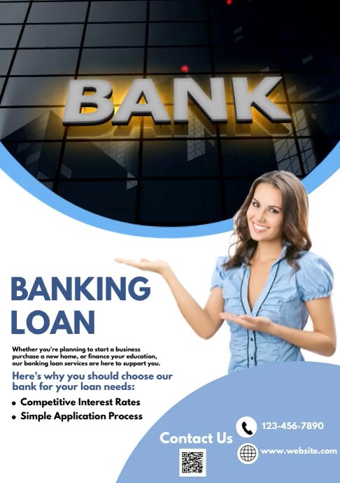 Banking loan Template | PosterMyWall