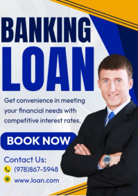 Banking Loan A4 template