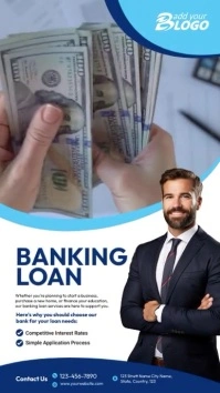 Banking Loan Services Instagram Story template
