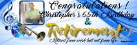 Banner BD Retirement Party template