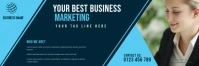 BANNER OF corporate business video template Ibhana 2' × 6'