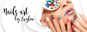 Hvid Nail Art Promotion Facebook-coverfoto Template