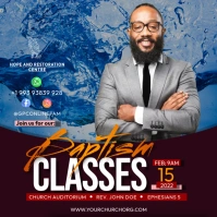 baptism classes Vierkant (1:1) template