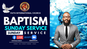 baptism flyer Nagłowek bloga template