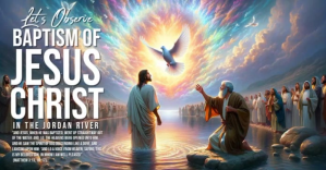 Baptism of Jesus Christ Isithombe Esabiwe ku-Facebook template