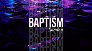 Baptism Sunday Digitalt display (16:9) template
