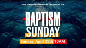 Baptism Sunday 数字显示屏 (16:9) template