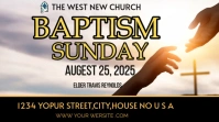 Baptism Sunday Digital Display (16:9) template